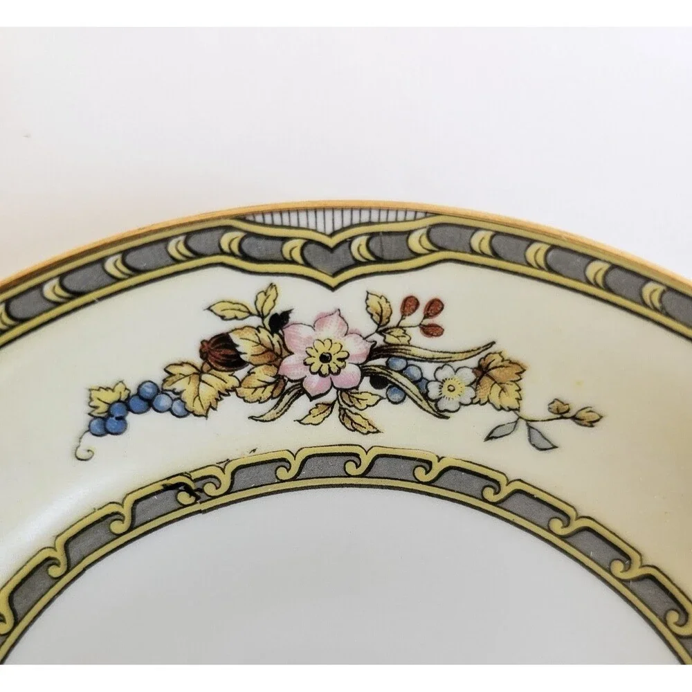 (1) Antique Dessert Berry Bowl Noritake Windsor Pattern No 71432 & 71433